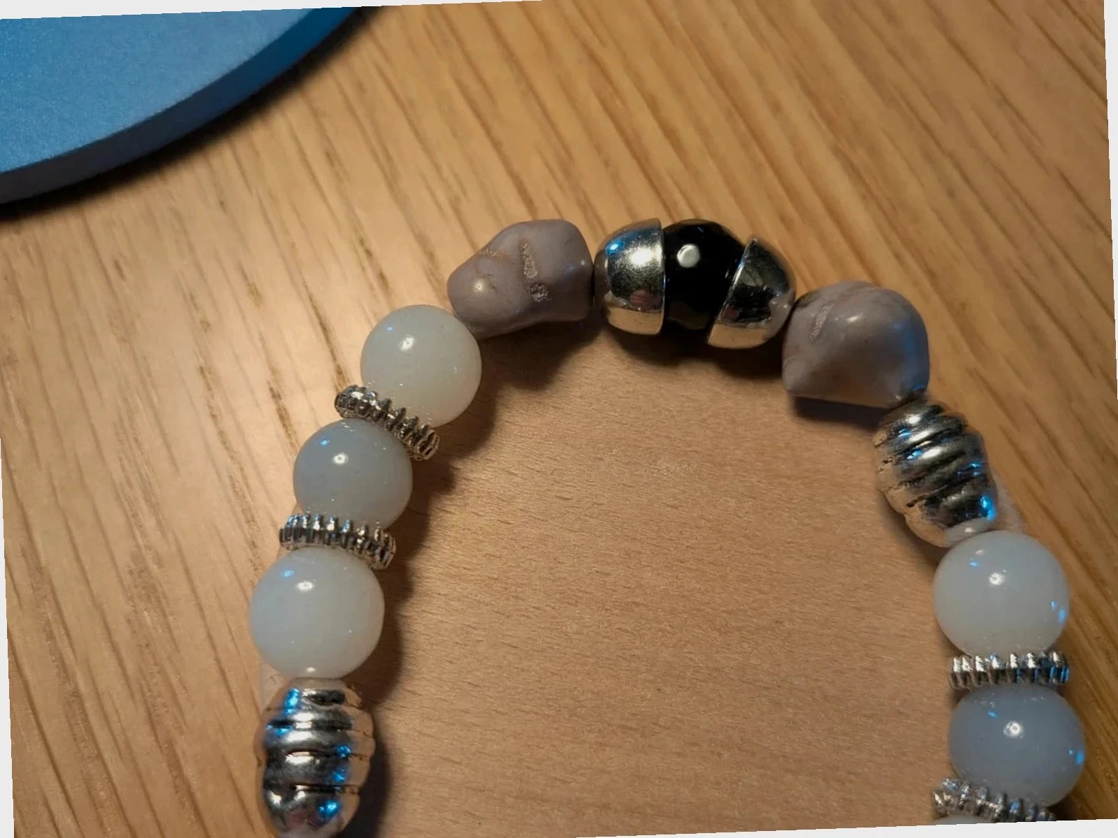 Stunning costume bracelet with star and charm – photo 2